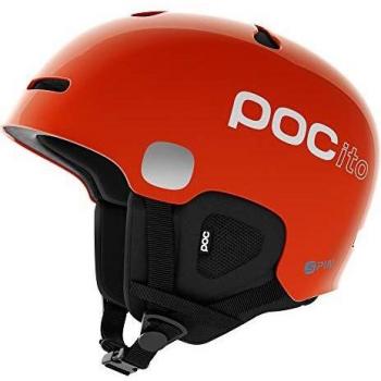 POC Pocito Auric Cut Spin, Casco da Sci Alpino per Bambini, Arancio (Fluorescent Orange)