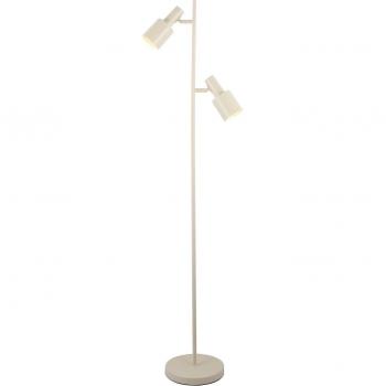 Lindby Ovelia lampada da terra, beige, ferro, E27