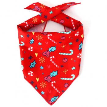 Holiday Spirit Cartoon Pet Bib