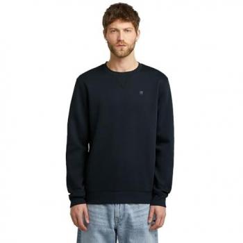G-Star Sudadera Premium Core Casual Azul Profundo