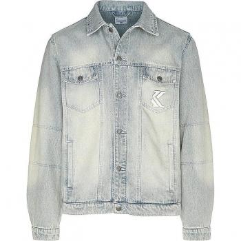 Karl Kani Denim Jacket Blue Sand XL