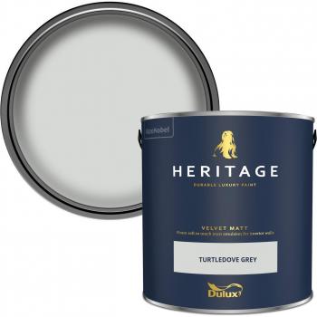 Dulux Turtledove Grey Velvet Matt Emulsion 2.5L
