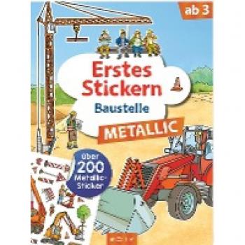 Erstes Stickern Metallic