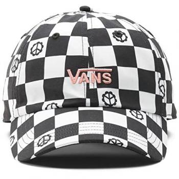 Vans Damen Baseballmütze Court Side Printe Schwarz Einheitsgröße