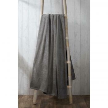 Charcoal Coral Fleece Blanket 150x200cm
