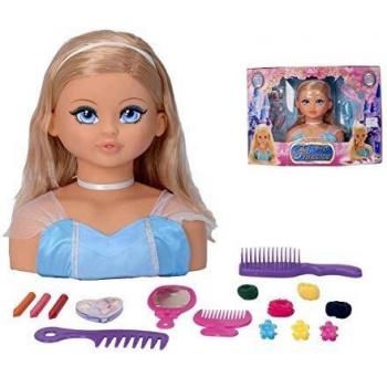 Busto muñeca princess c/accesorios