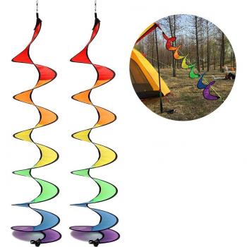 Vibrant Foldable Wind Spinner for Garden