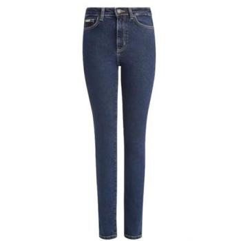 Vita Alta Guess Jeans Blu Nera