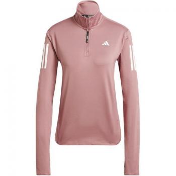 Maglia Rosa Donna Own the Run con Zip adidas