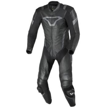 Mono de Moto Macna Varshall 1PC Cuero Negro