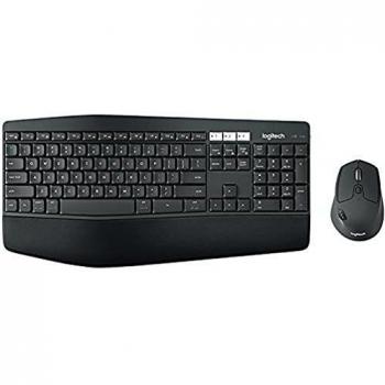 Logitech MK850 RF Wireless Keyboard with Bluetooth QWERTZ Black
