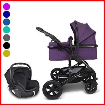 Pixini Violet 3‑in‑1 Kombi für California Familien