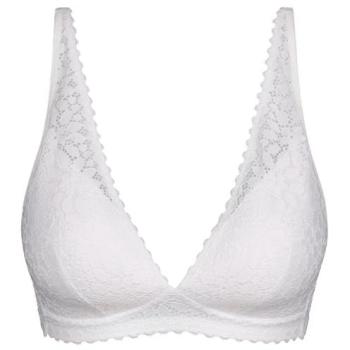 DIM Soutien-gorge blanc à coussinets en microfibre