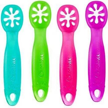 SiliconeStarter Teething Utensils