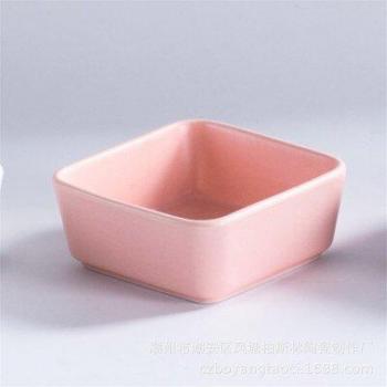 Ceramic Food Serving Tray with Iron Stand