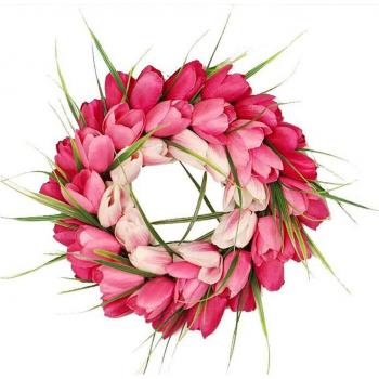 Guirnalda de Tulipán Artificial para Puertas