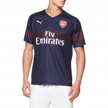 PUMA Arsenal Herren Away-Trikot 2024 – Kopie, EPL Sponsor, Peacoat High Risk Rot, L