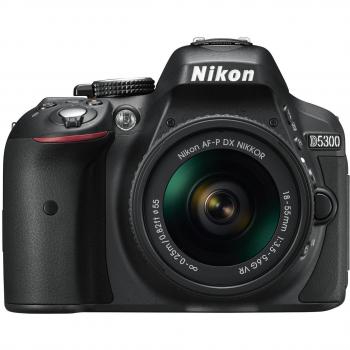 Cámara Réflex Digital Nikon D5300 con Lentes AF-P DX 18-55mm y 70-300mm VR