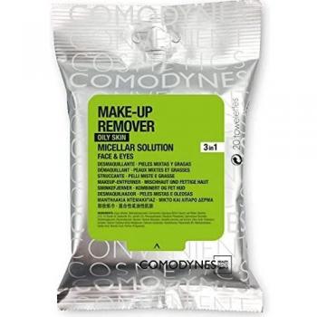 Comodynes ClearFace 20‑Pack Makeup Remover – Oily & Combination Skin