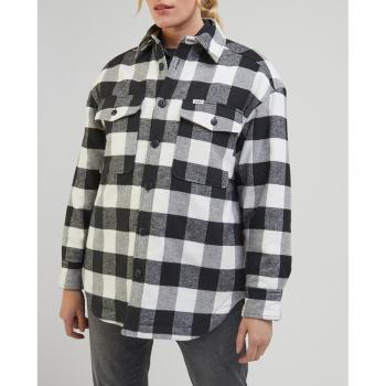 Camicia Lee Over Charcoal Quilted XS