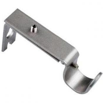 Iron Drape Bar Bracket with Clamp