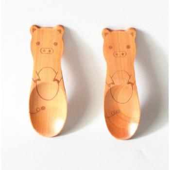 Kids’ Sweet Treat Spoons – Japanese Bear & Cat Pack (50pcs)