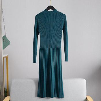 Chic Long Knit Maxi Sweater Dress
