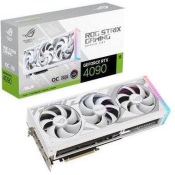 Asus Nvidia Geforce ROG STRIX RTX4090 White OC 24GB DDR6X Graphics Card