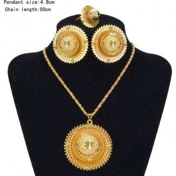 Habasha Style Wedding Jewelry Set