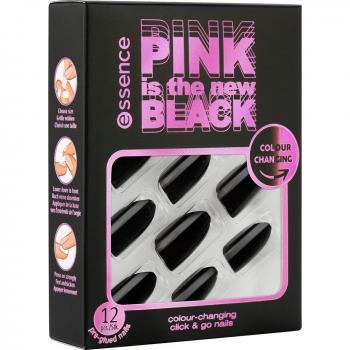 Unghie finte Essence PINK is the new BLACK