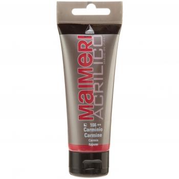 Colore Acrilico Maimeri in tubetto da 75 ml, Carminio, M0916166