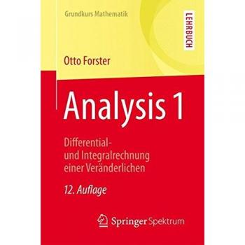 Analysis 1 Otto Forster