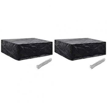 VidaXL 2x Abdeckplane für Gartenmöbel 250x210x90 cm