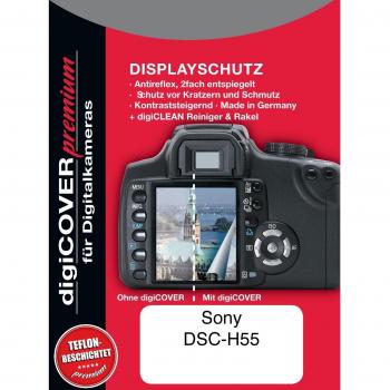 Film de protection d'écran DigiCover pour Sony DSC-H55