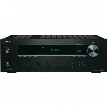 Onkyo TX‑8020 Stereo‑Receiver 90 W Direktmodus, 3 Digital/5 Analog, Phono – Schwarz