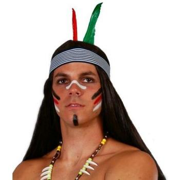 Guirca di Lusso con Piuma Multicolore