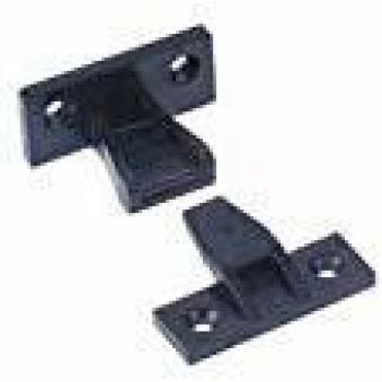 Clip ferrure décor noir ITAR