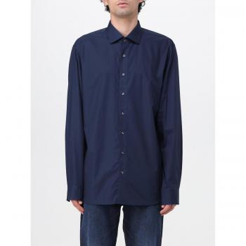 Camisa Empresarial Azul Noche Michael Kors