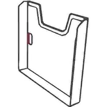 Pack de 10 Soportes de folletos Exacompta A4 vertical