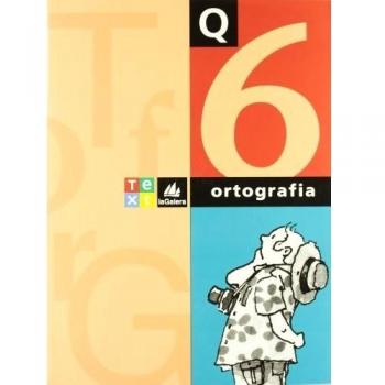 Quadern Ortografia catalana 6 (Tapa blanda).