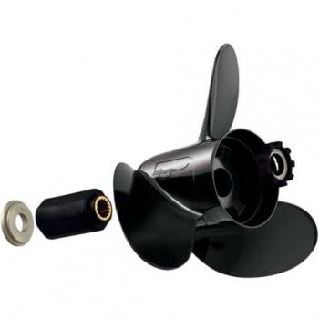 Turning Point Hustler 4‑Blade Propeller, 14″×13″ Pitch, 40–150 HP, 4.25″ GC, RH LE1/LE1 1413‑4
