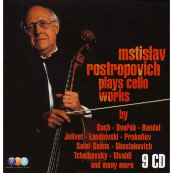 Mstislav Rostropovich Plays Cello Works