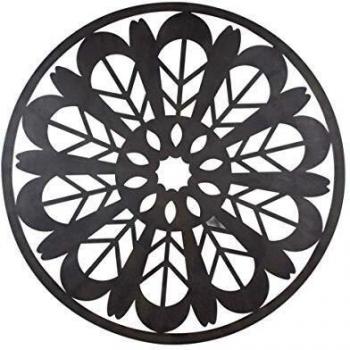 Mural Étanche Mandala Noir Sigris