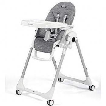 Peg Perego Seggiolone Prima Pappa Follow Wonder Grey
