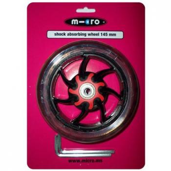 MicroSpeed Trottinette – Récupération de roue 145 mm à choc
