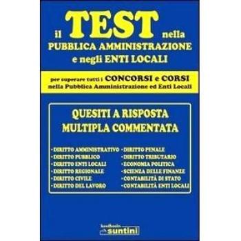 Il test nella pubblica amministrazione e negli enti locali