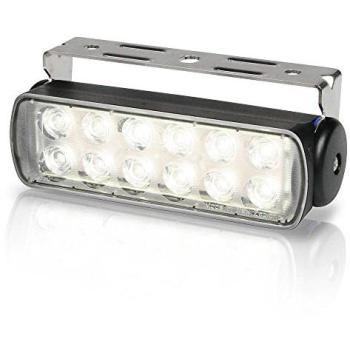 Unisex Hella Sea Hawk 200‑Lumen Marine Spotlight – Black/Grey