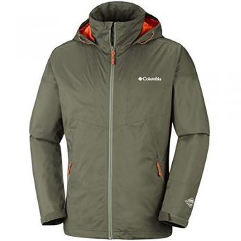 Columbia Inner Limits Jacket Chaqueta Impermeable, Poliéster, Hombre, Verde