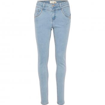 Cremefarbene Amalie Shape Fit Jeans