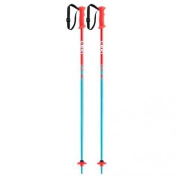 Bastones de esquí Leki Junior Rider 105 cm rojos para niños